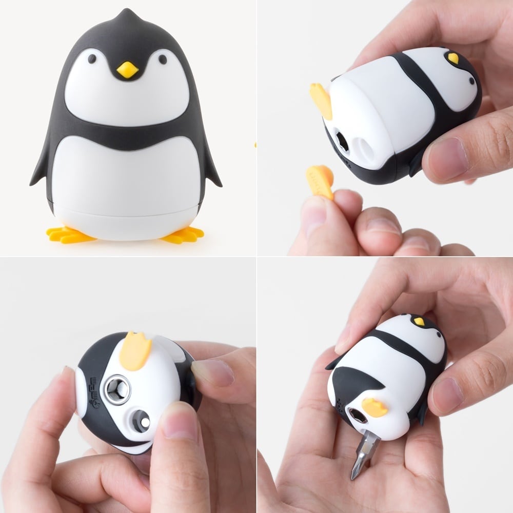 インテリアになるペンギンさんのドライバーセット | 雑貨屋MELBON