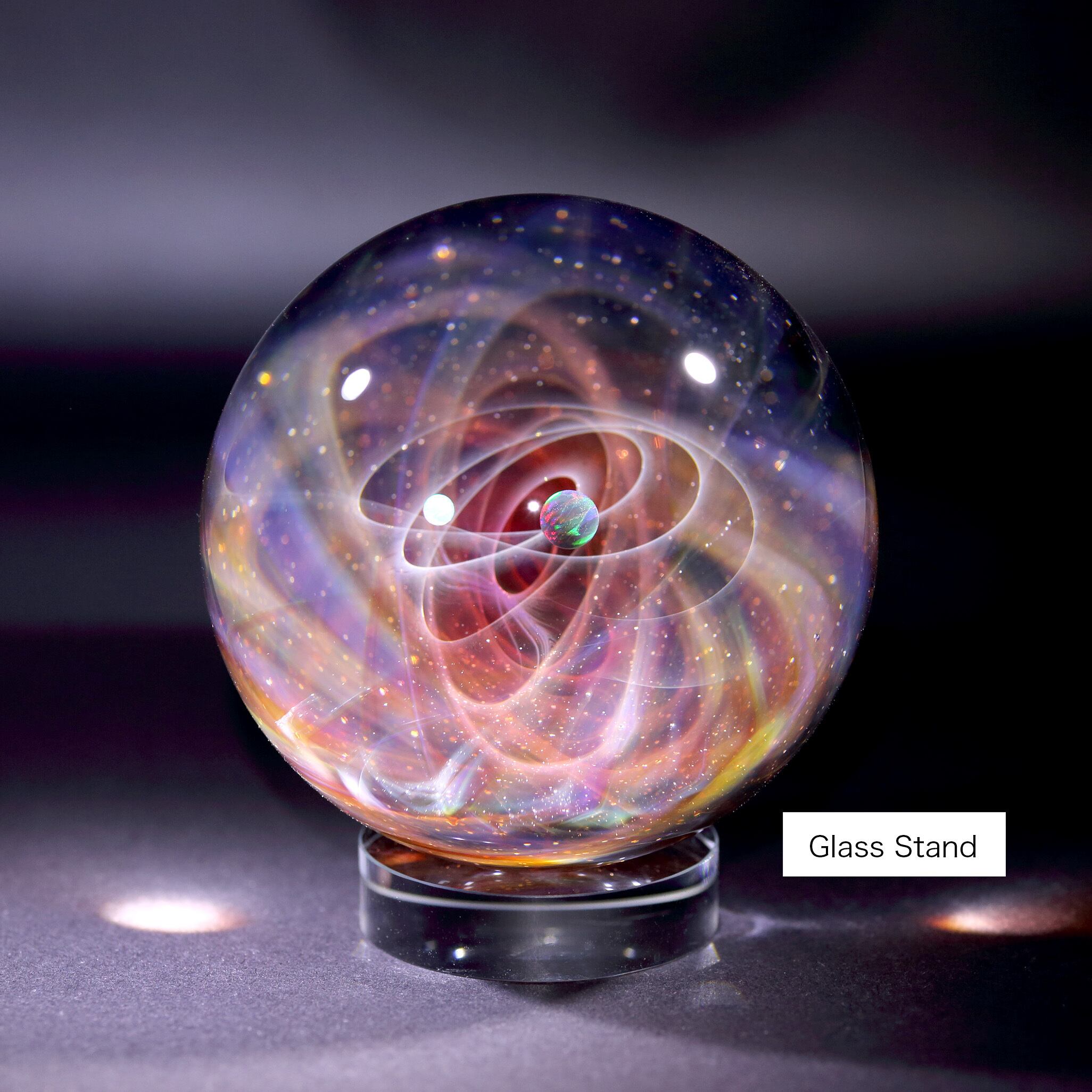 58mm Galaxy Glass Marble 宇宙ガラスマーブル - オブジェ no.M283
