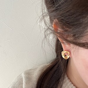 triangle pierced earrings
