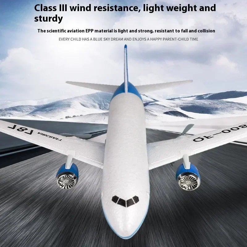 RC ボーイング 787 グラ??イダー Qf008 2.4 グラム電動 RC 飛行機 3