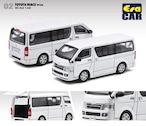 EraCar 1/64 02 TOYOTA HIACEハイエース White