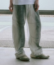 ダーティーウォッシングバイカーパンツ_WHITE/Dirty Wash Biker Pants_White