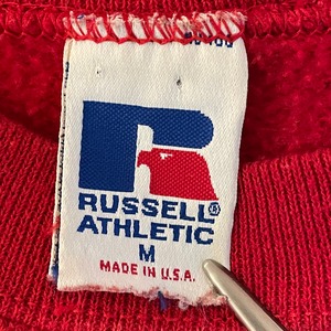 【Russell】90s USA製 カレッジ ロゴ ルイビル大学 スウェット トレーナー Mサイズ アメリカ古着
