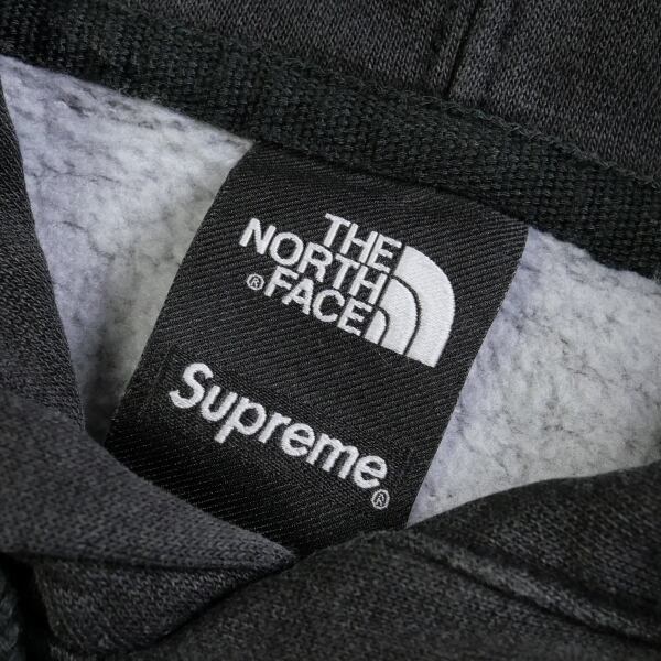 supreme the north face パーカー　黒　L