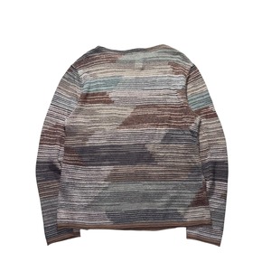 MISSONI linen boatneck knit pullover