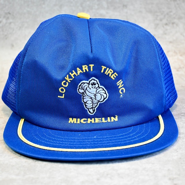 [M1526] Vintage 1980's MICHELIN メッシュ キャップ USA