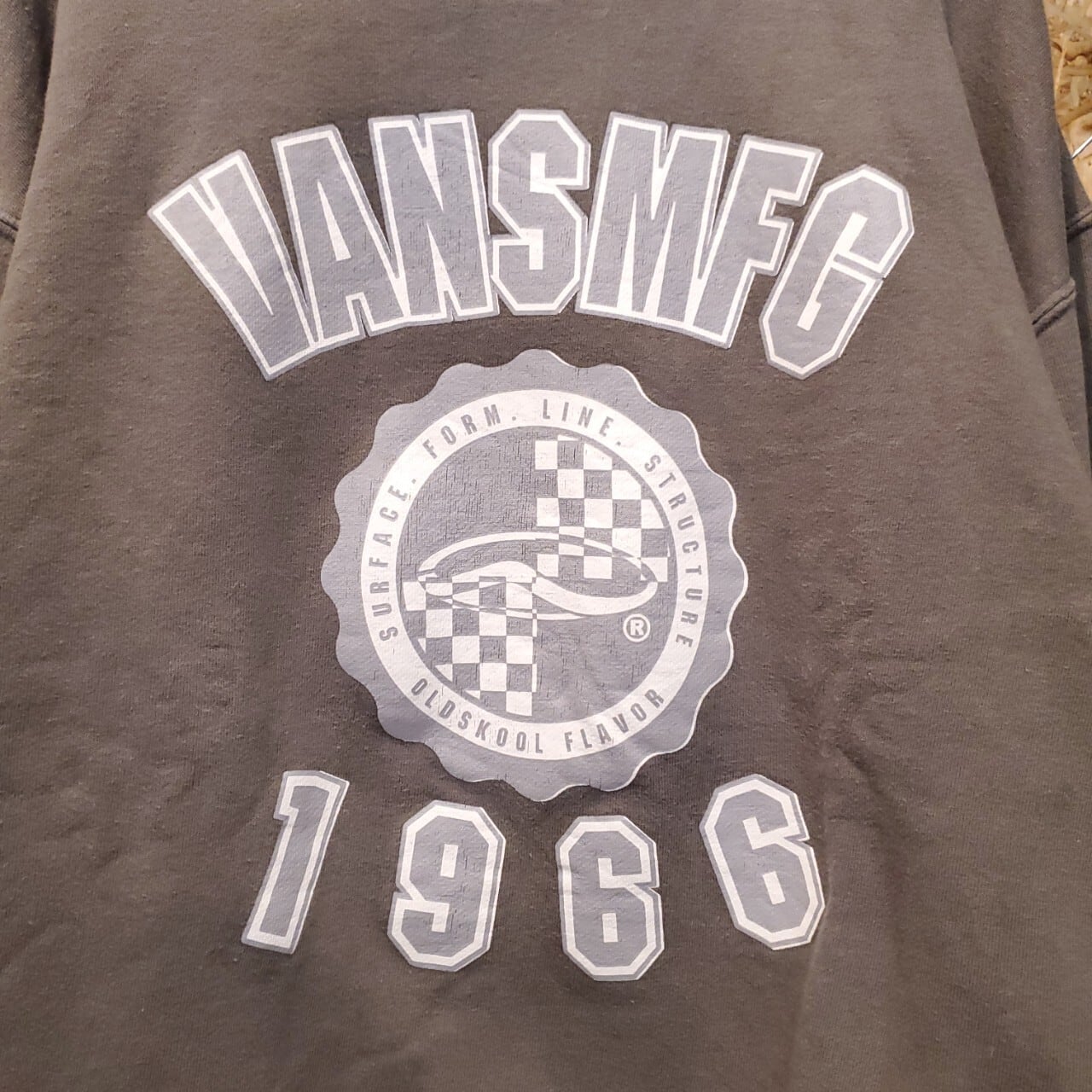 VANS オールドバンズ 90s ビッグロゴ スウェット トレーナー VANS オールドバンズ 90s ビッグロゴ スウェット トレーナー