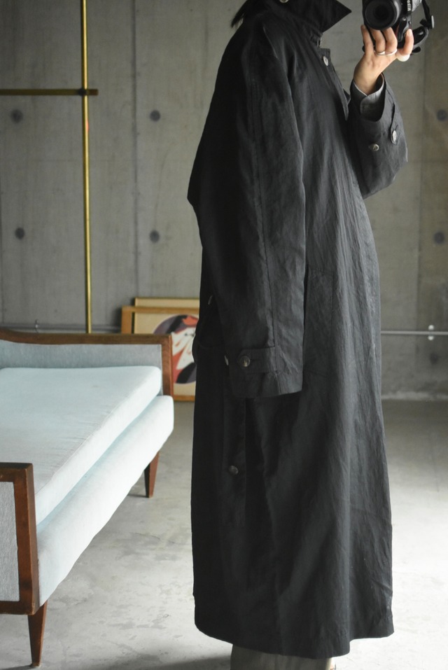OK/90's "BANANA REPUBLIC" nylon trench coat