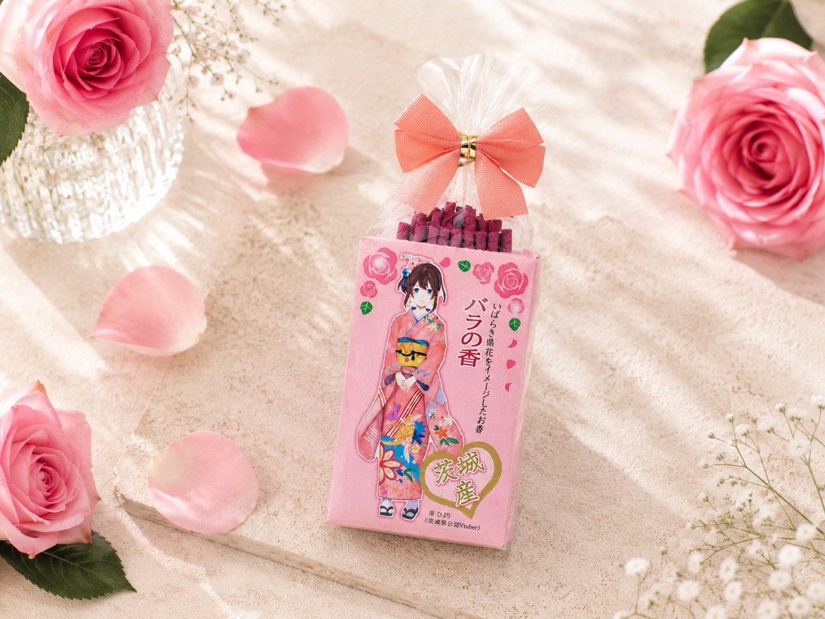 薔薇のお香 茨ひよりパッケージ【香り線香】【ミニ寸】 | ニックン紫山堂