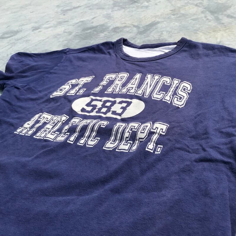 80's Champion チャンピオン リバーシブル Tシャツ カレッジT ST