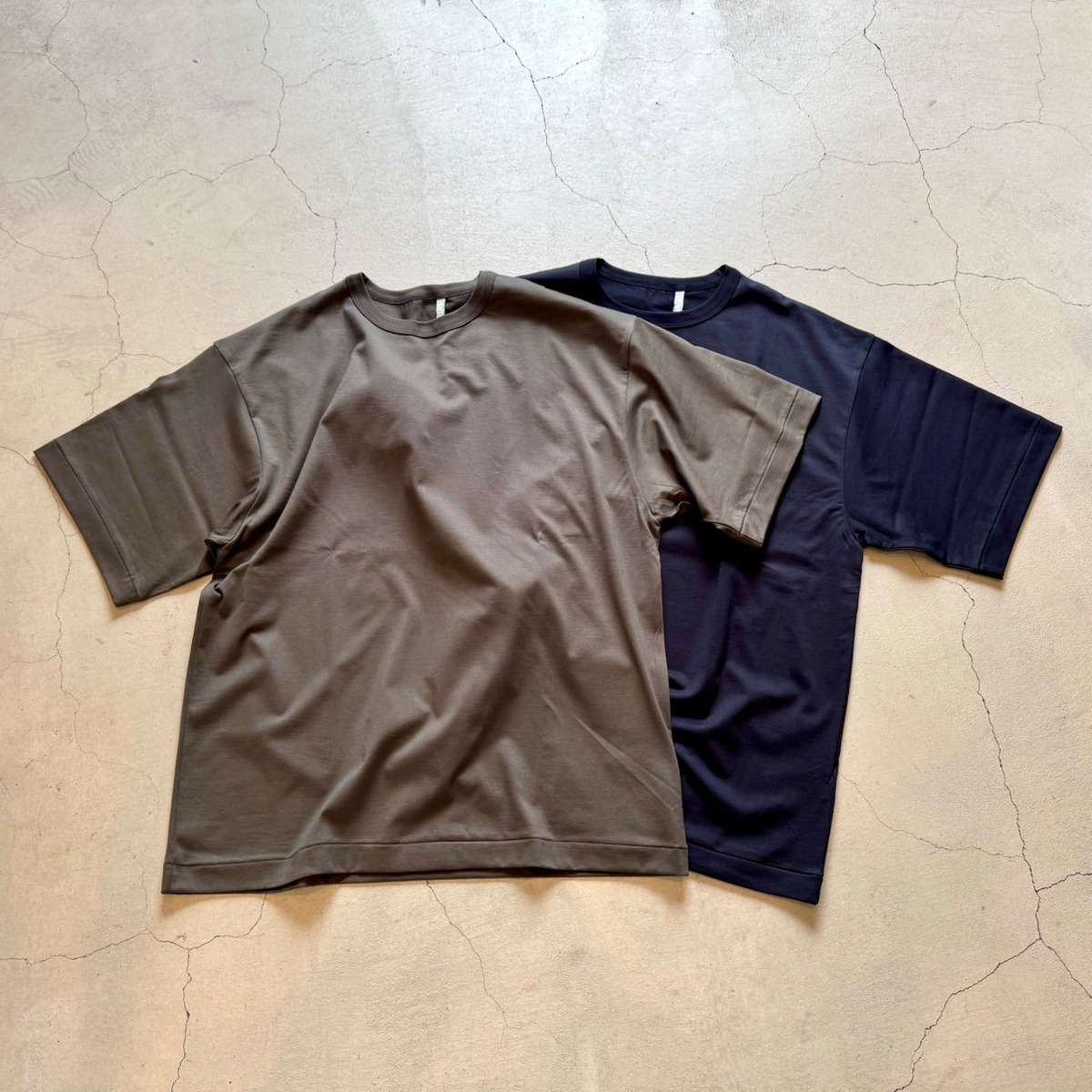 suvin compact sweat  Y shape TOP