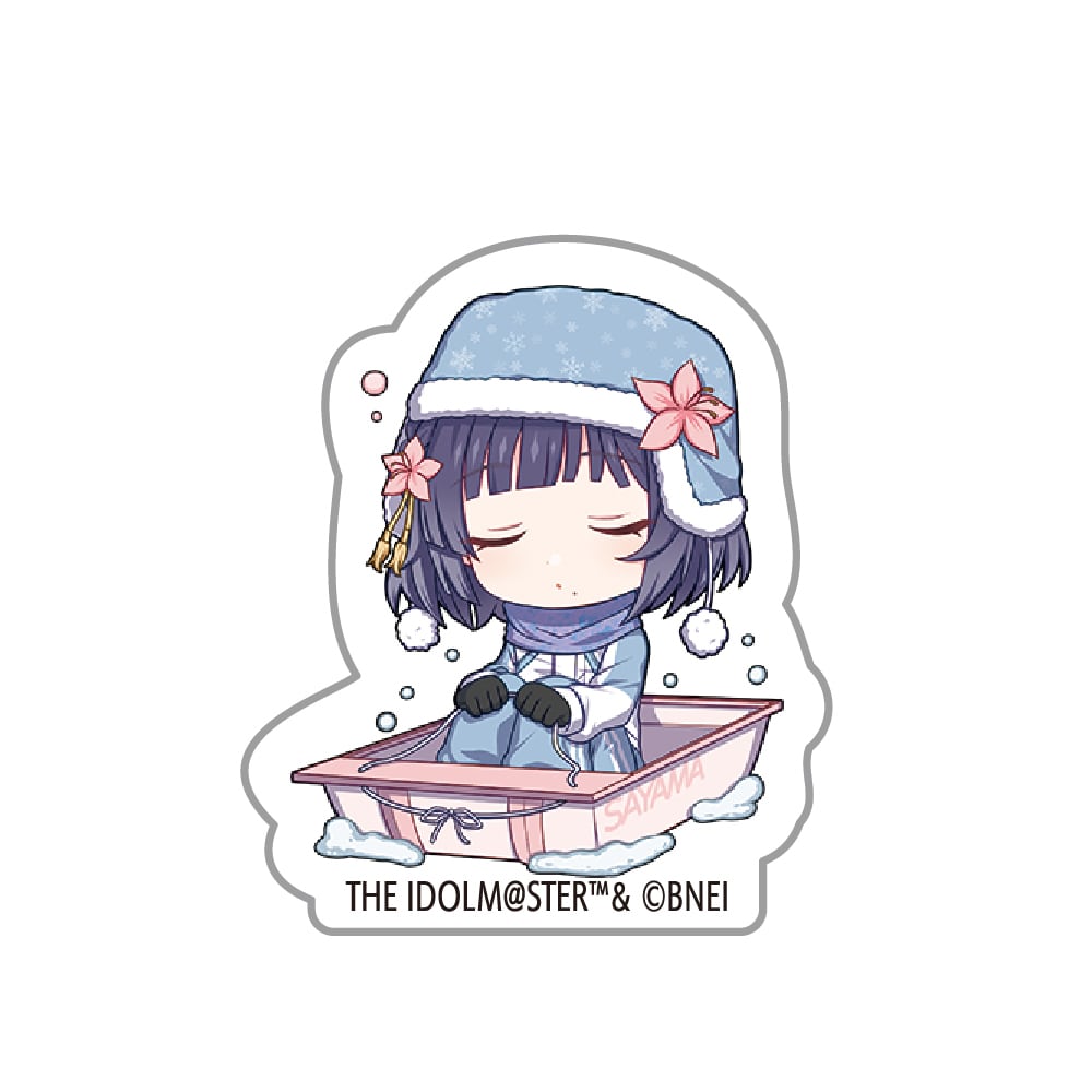 学園アイドルマスター ミニキャラマットアクリルブロック_秦谷美鈴