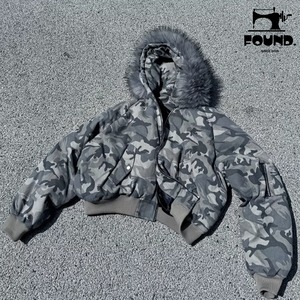 Premium Camo Puffer Parka(FD136)