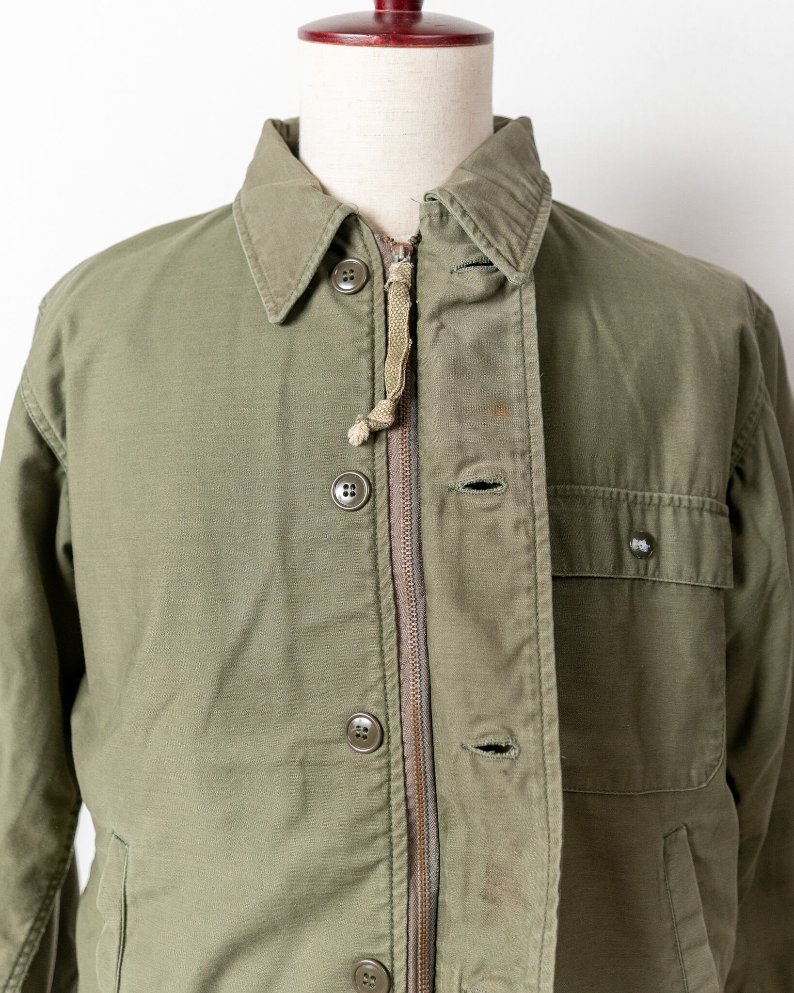 LARGE】U.S.Navy A-2 Deck Jacket 