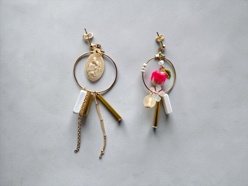 Sui to nika + ピアス