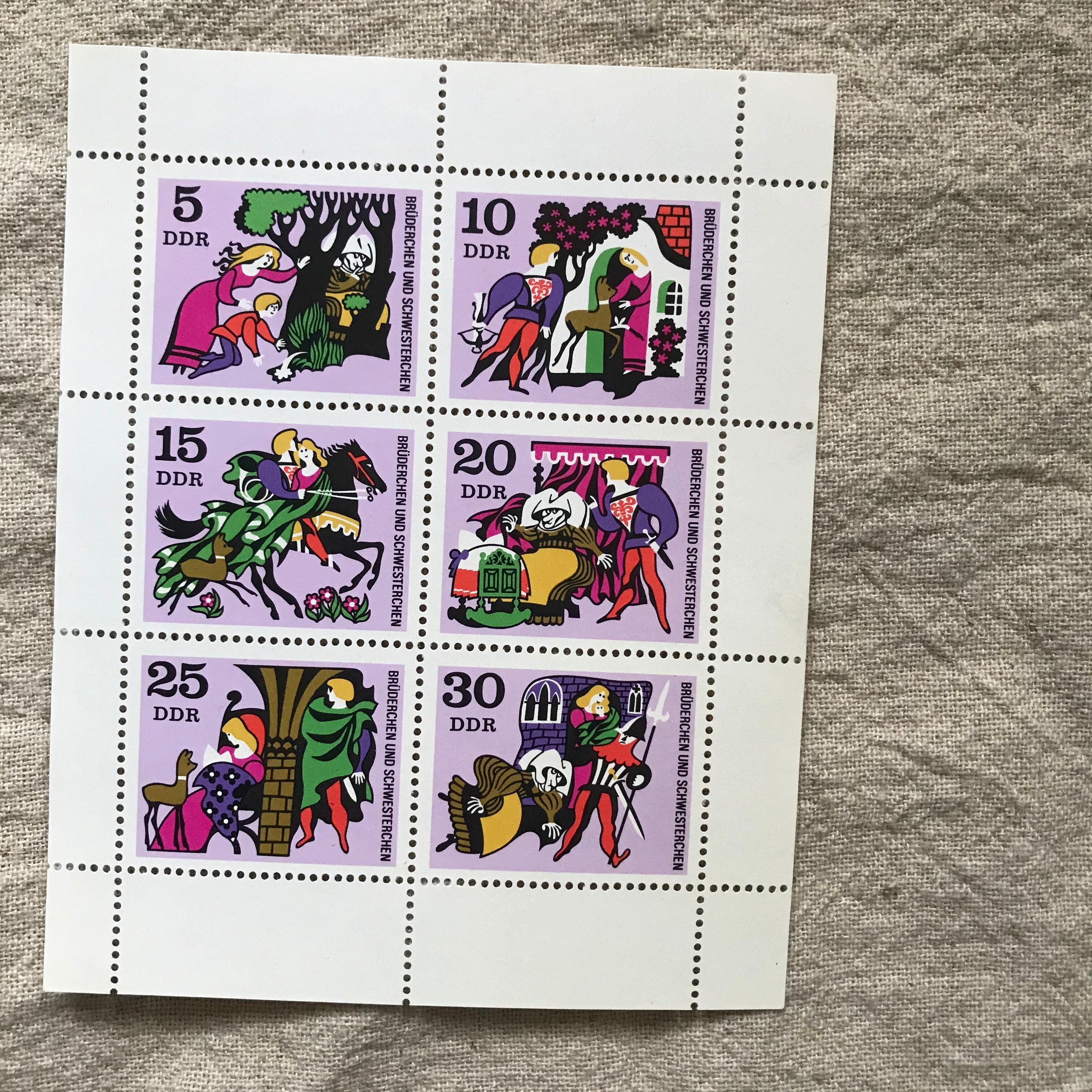 物語のような切手シート1