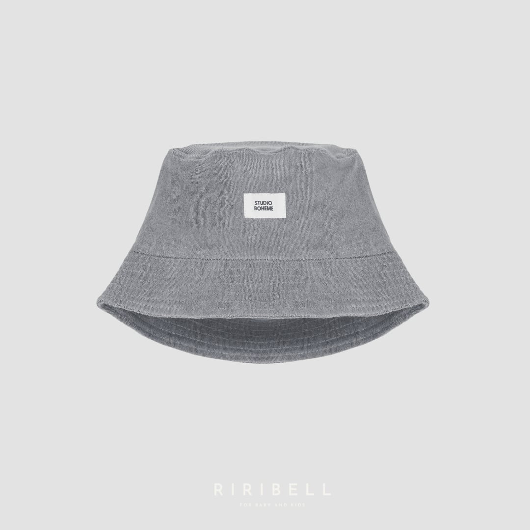 予約【STUDIO BOHEME】BUCKET HAT NIKO - SILVER BLUE 3-5y