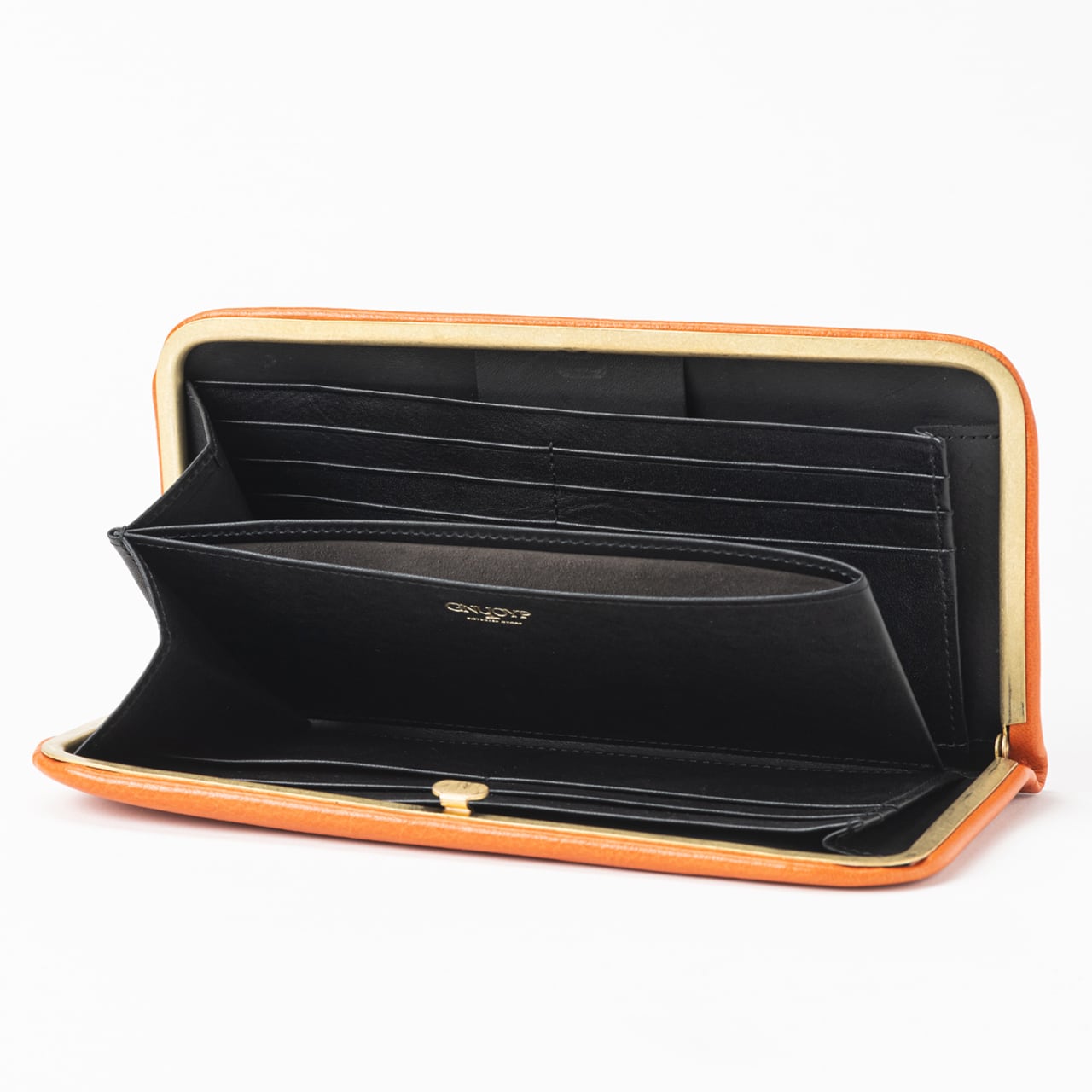 ニュピ天溝LONGウォレット BLACK（野生鹿/ Organic Deer ） 天溝LONGウォレット BLACK（野生鹿/ Organic Deer ） | GNUOYP (ニュピ)