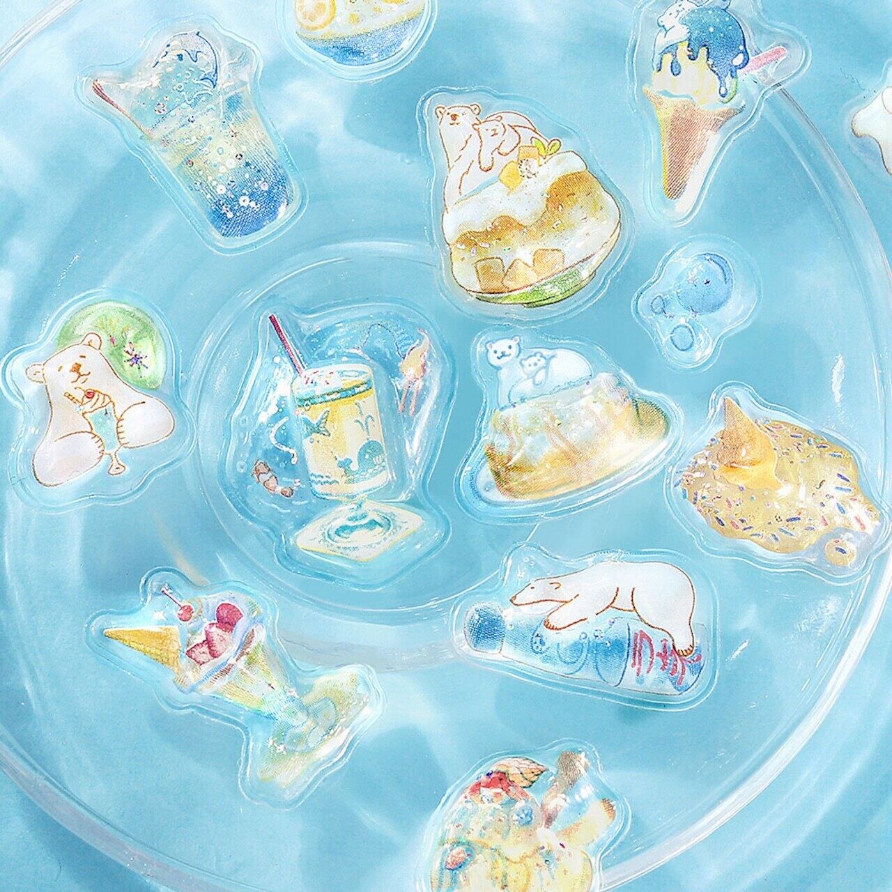 きゅるるんシール 2026年夏限定4種セット | rocca rocco