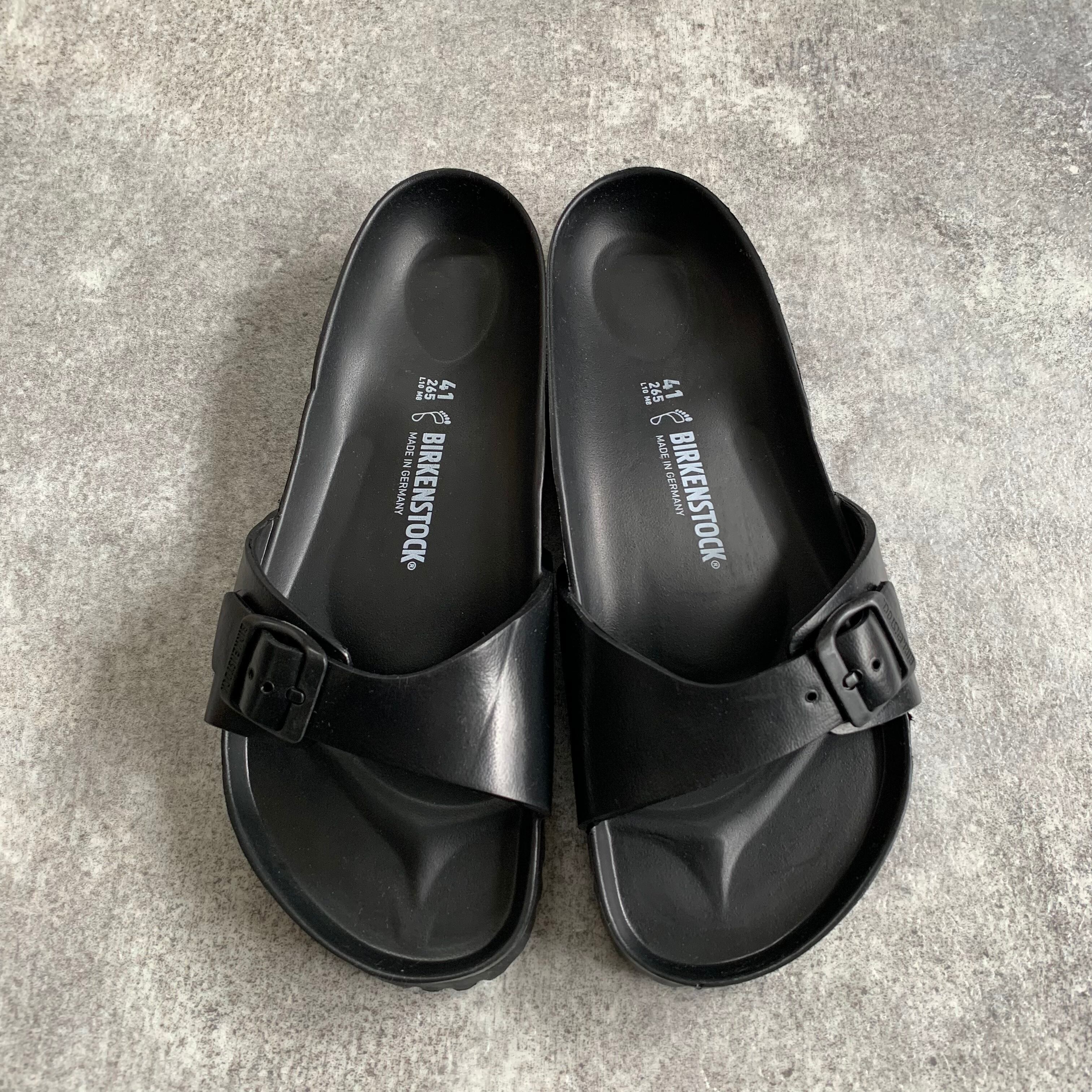 BIRKENSTOCK】MADRID EVA 41 26.5 Made in Germany BLACK | SO+MARKET