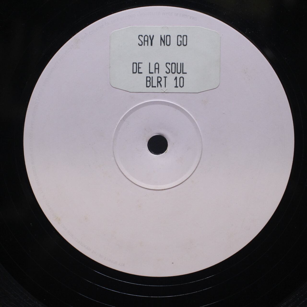 De La Soul / Say No Go [BLRT 10] - 画像1