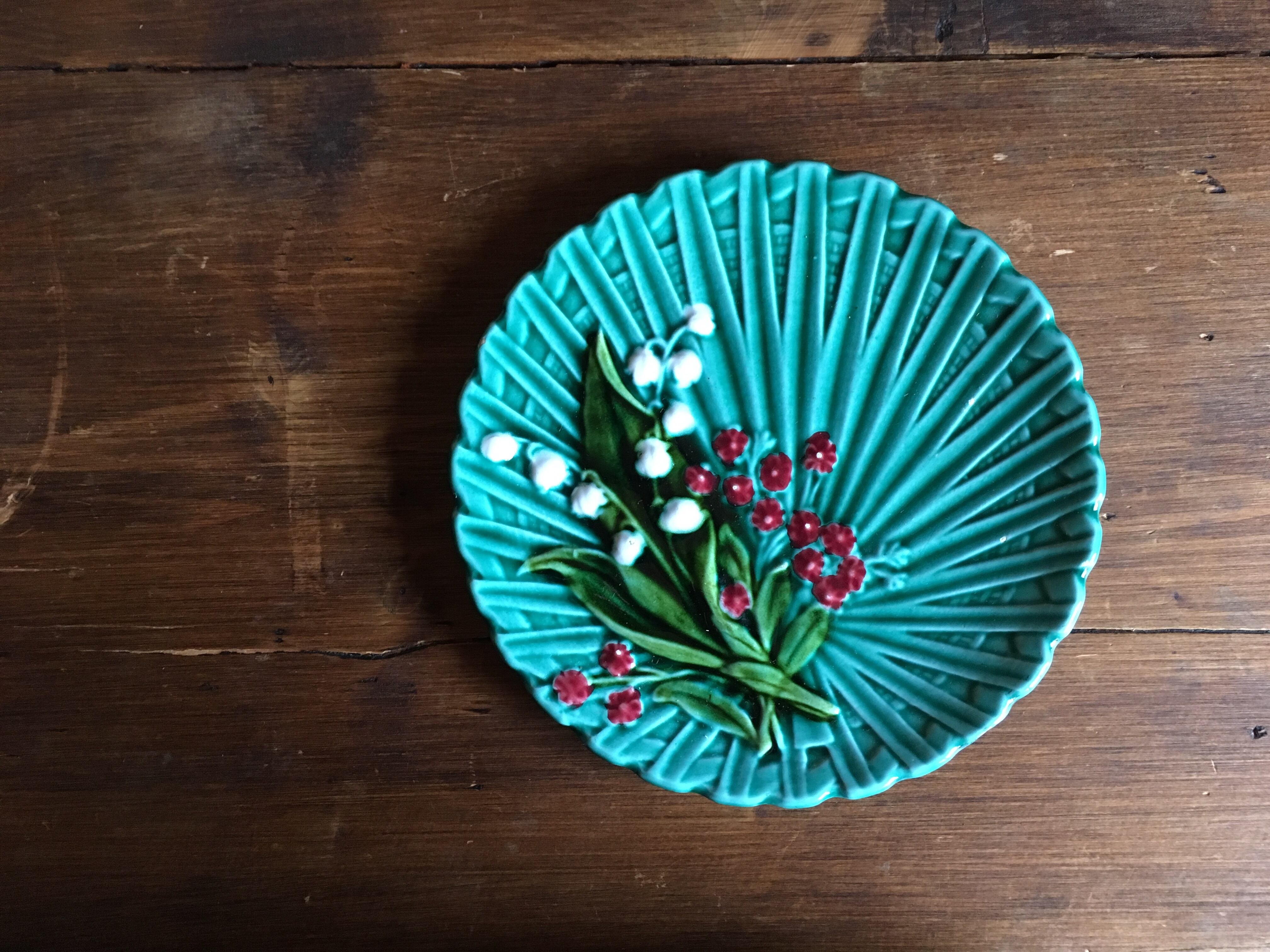 フランスヴィンテージ スズランのお皿