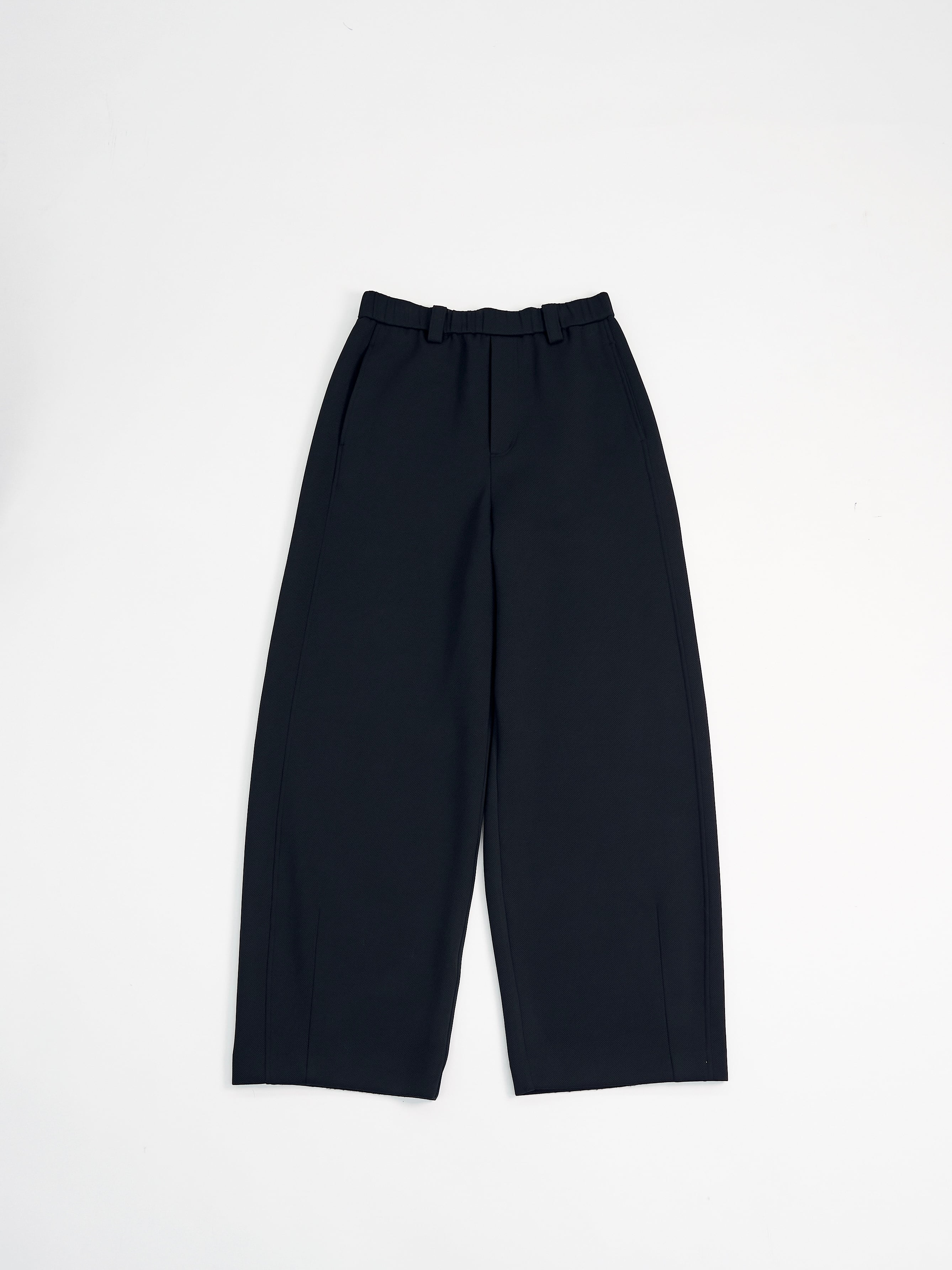 LAPIIS スラックス LAPIIS スラックス HEAVY WOOL GABARDINE BOX TUCK TROUSERS メンズ