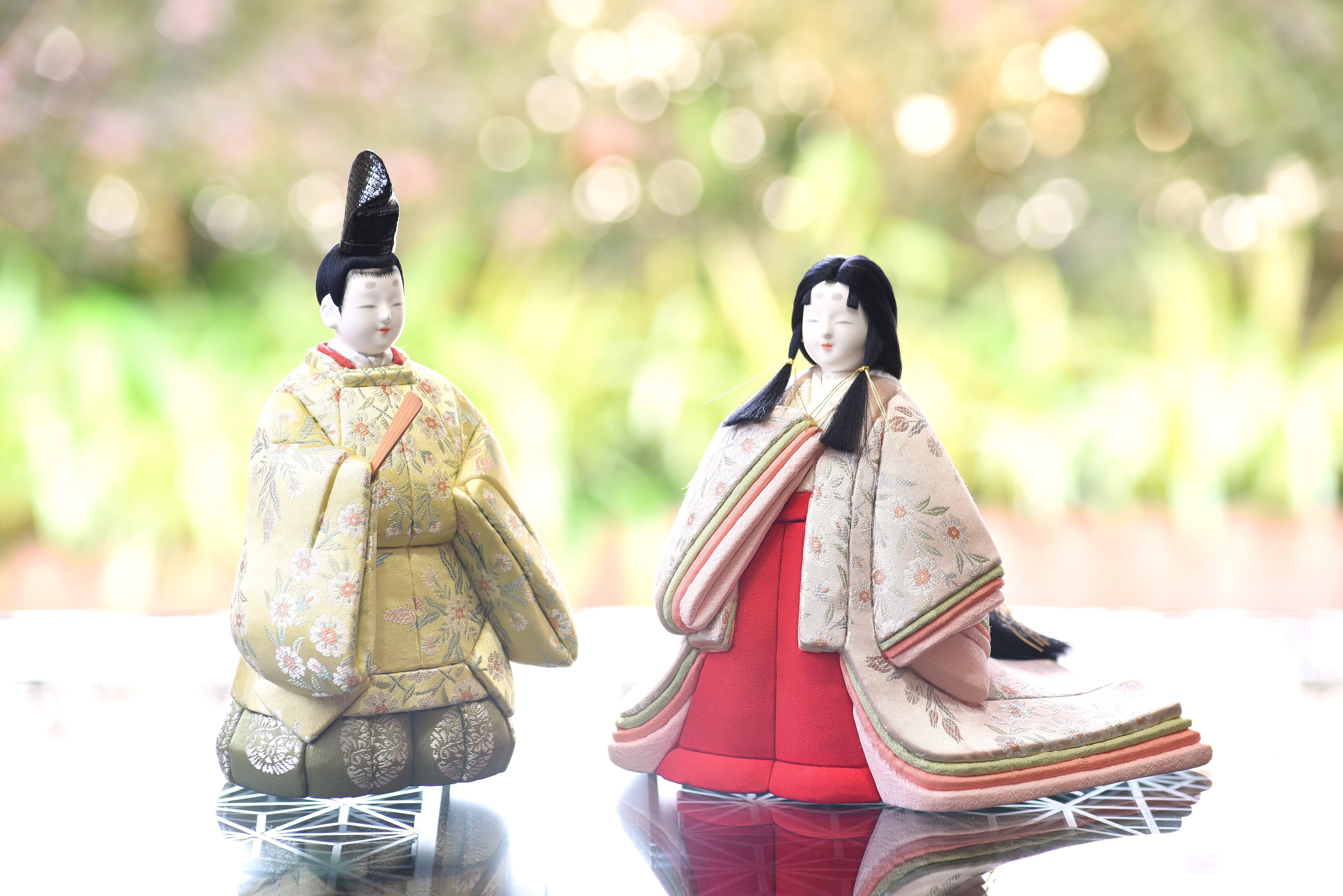 雛人形【源氏物語】新作 | 【有松人形工房】江戸木目込み人形