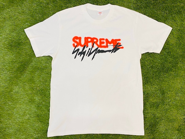 Supreme 20AW x Yohji Yamamoto LOGO TEE WHITE MEDIUM 60JJ9411