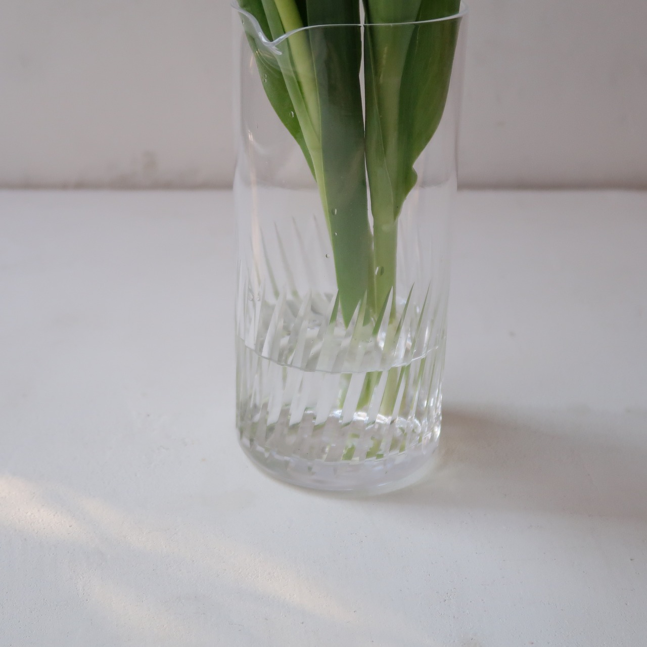 透明ガラスのピッチャー