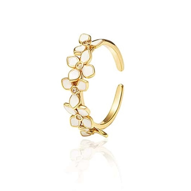 French flower ring　MA72