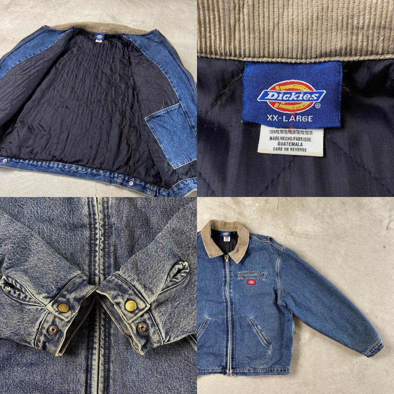Dickies ディッキーズ デニムジャケット デニムペインタージャケット 