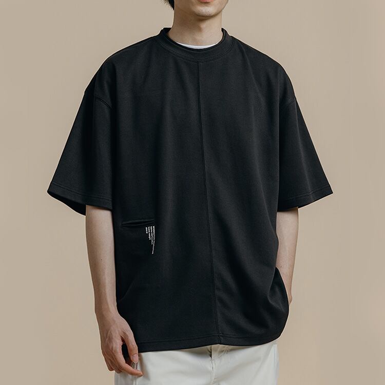 ★HEAVYWEIGHT DOUBLE COLLAR POCKET T-SHIRT　　　A0540