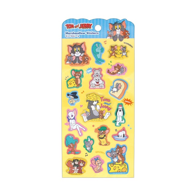 【ロット販売】【10入】トムとジェリーマシュマロシール ポップフレンズ(6019304)