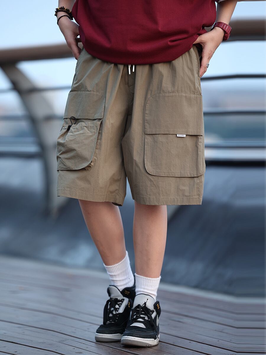 ワイドカーゴハーフパンツ / Wide Cargo Shorts