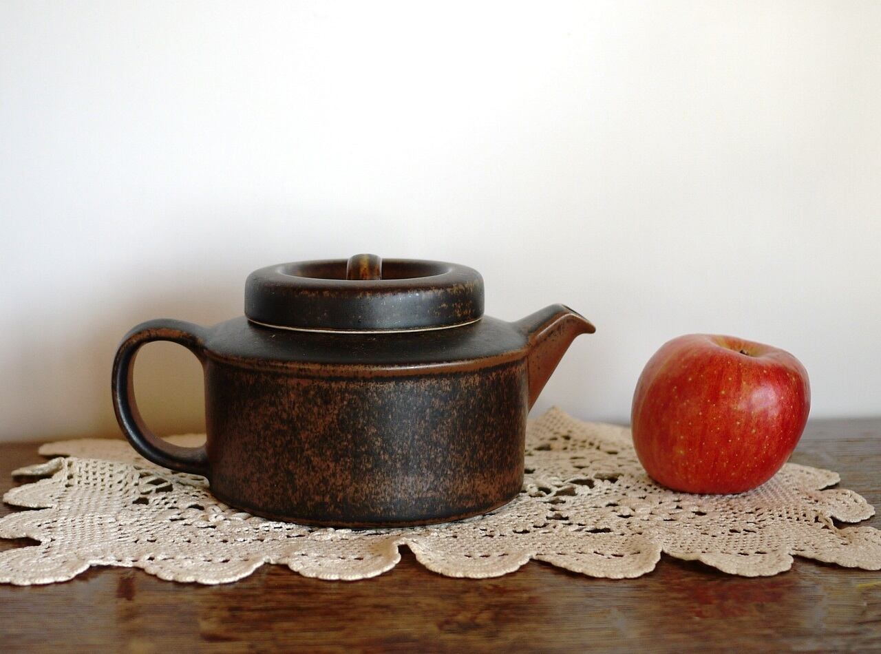 ARABIA アラビア Ruskaルスカ ティーポット ヴィンテージ北欧