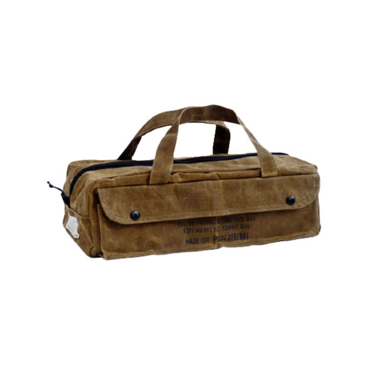 POST GENERAL ポストジェネラル WAXED CANVAS TOOL BAG BOXY ワックスドキャンバス ツールバッグ ボクシー 全2色