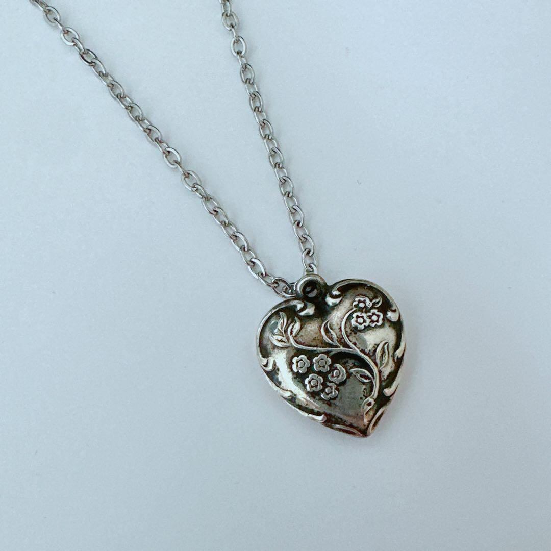 【40s】スウィートハートジュエリー ヴィンテージシルバー 40s スウィートハートジュエリーフラワー シルバー ヴィンテージ