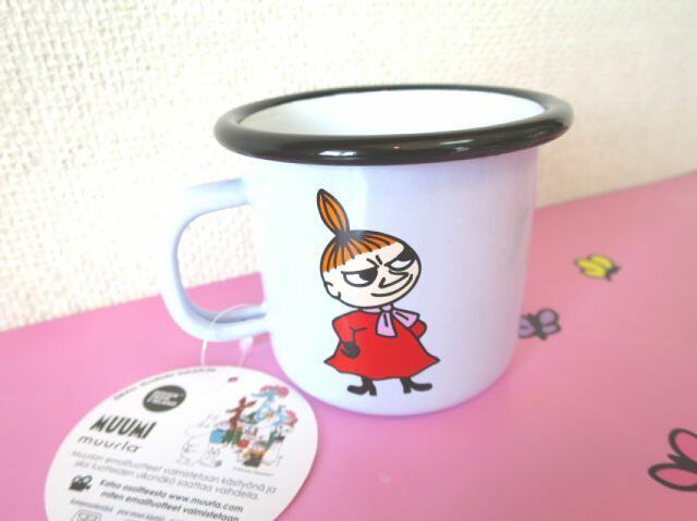 ムーミン☆ホーロー マグカップ 【Muurla】 リトルミイ カラー 250ml