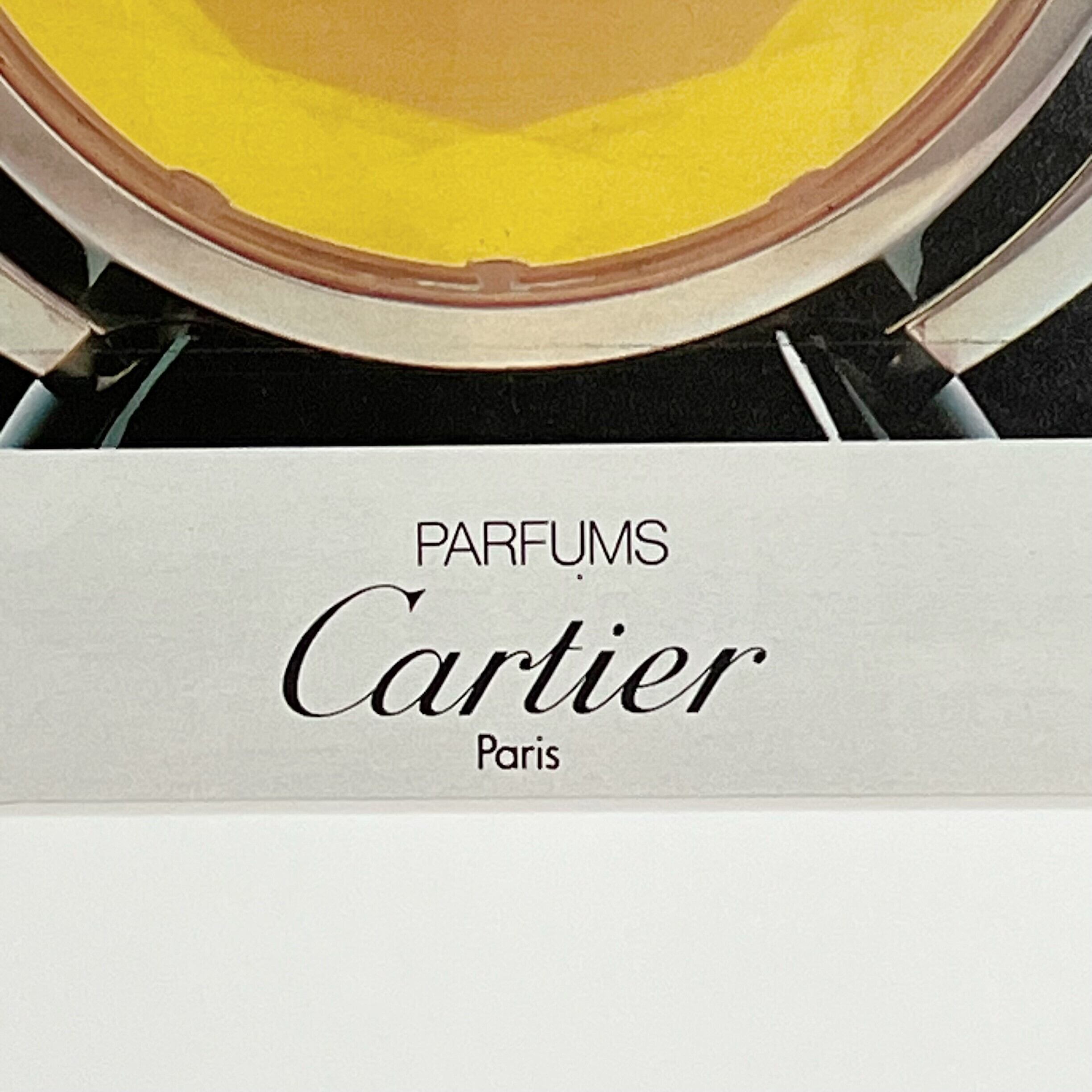 1990 広告＞Cartier カルティエ 香水 ポスター ヴィンテージ アート