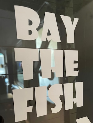 BAY THE FISH カッティングステッカー