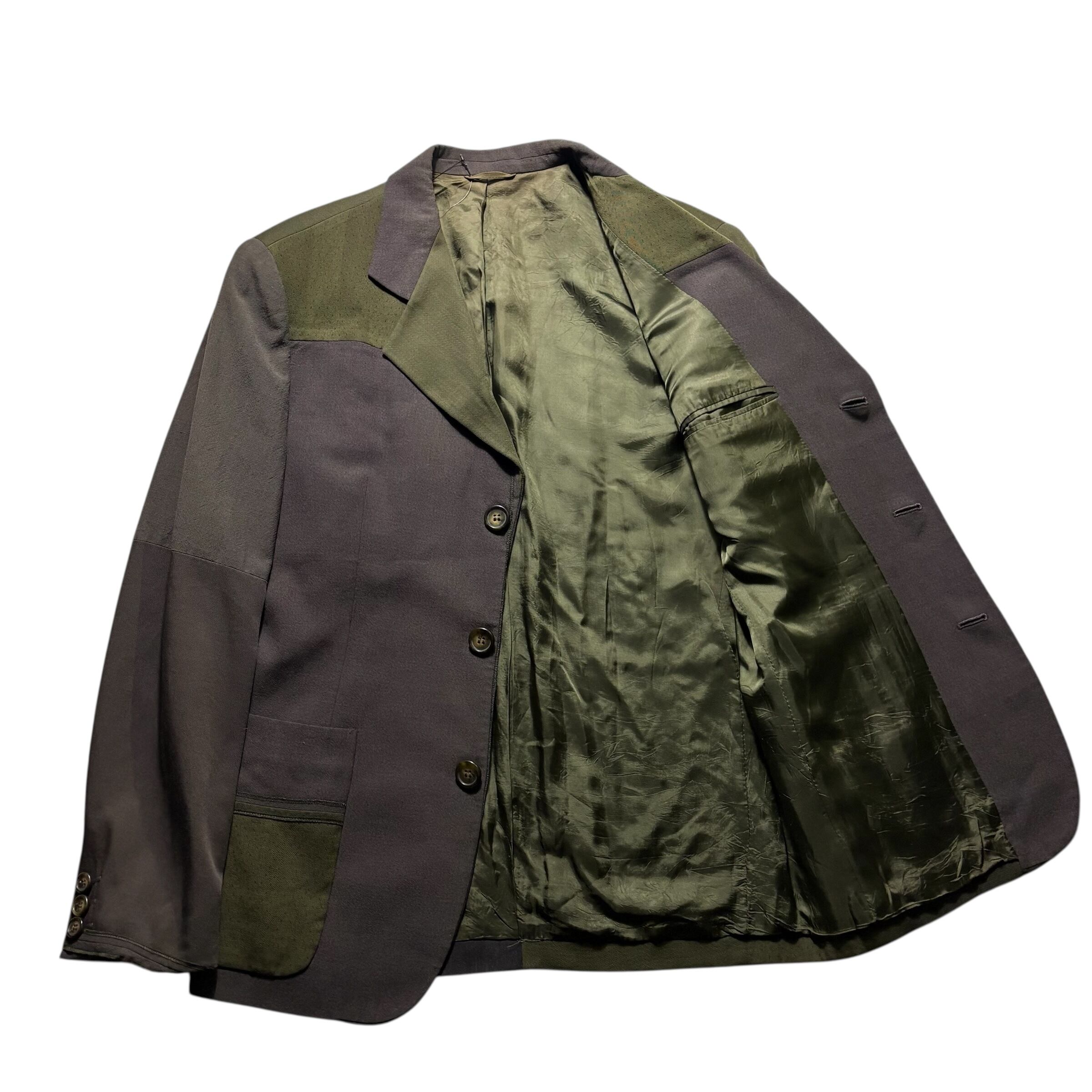 archive DOLCE&GABBANA patchwork tailored jacket | NOIR ONLINE