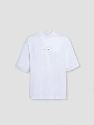 MARNI　LOGO T-SHIRT　LILY WHITE　HUMU0223P1