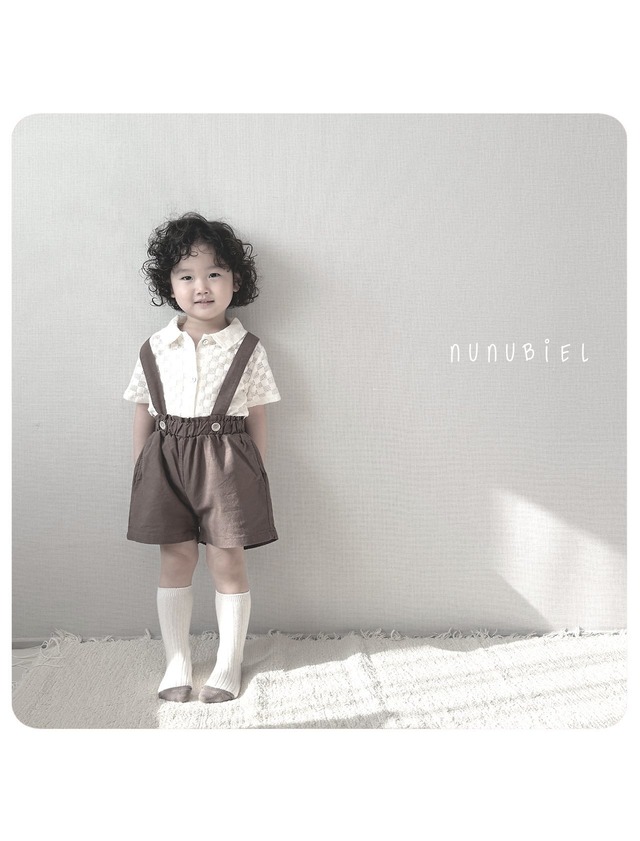 [nunubiel-kids] quadrangle shirts