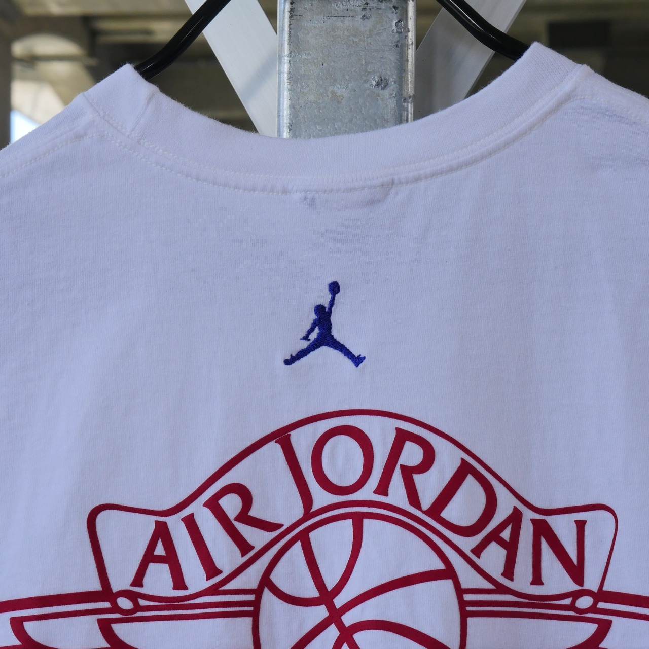 AIR JORDAN|スニーカープリント白T-shirt