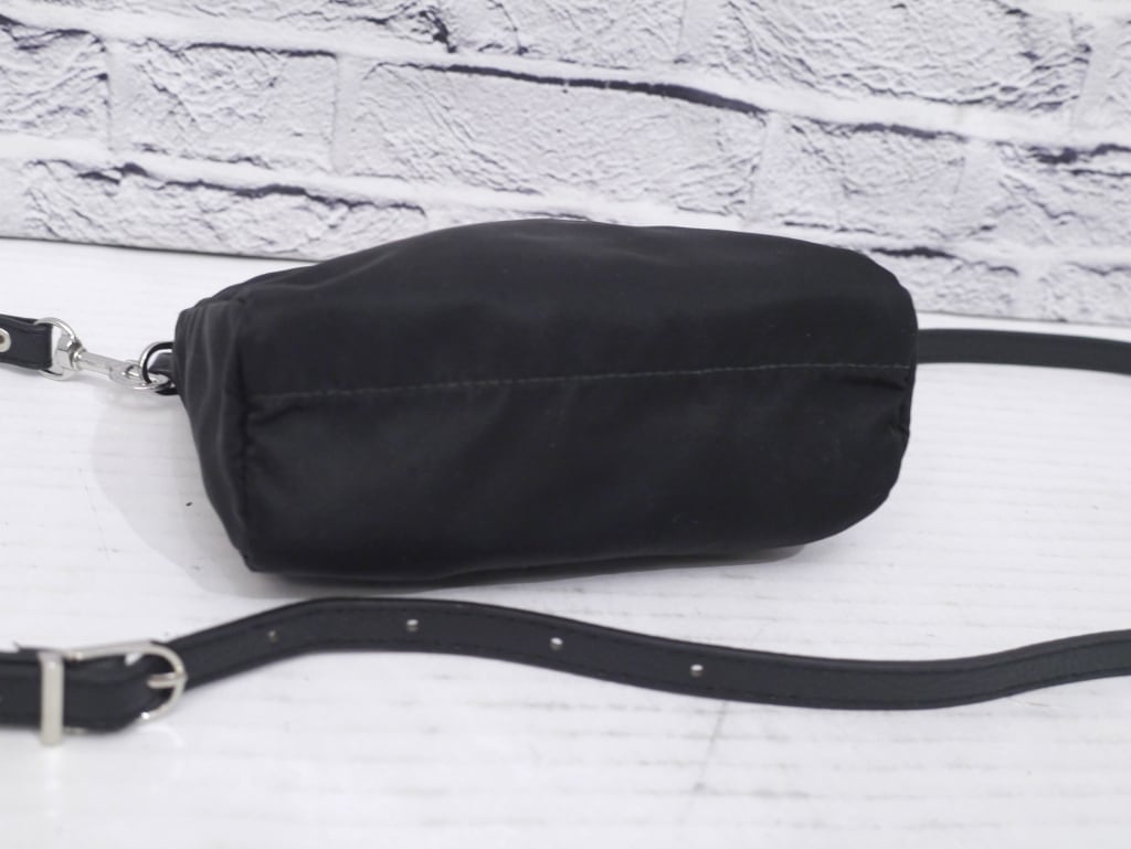 美品】 PRADA プラダ テスート ナイロンxレザー クロスボディ ミニ