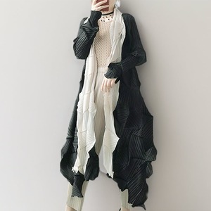 Pleats Soft Asymmetry Jacket【TR3052】