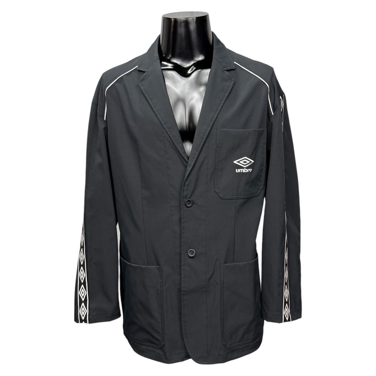 【UMBRO×BASICKS】アンブロ×ベイシックス 23ss ジャガードテープ テーラード ジャケット ブレザー