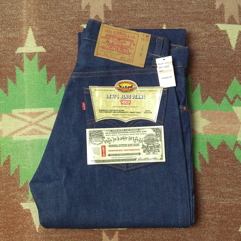 80s Levi's 505-0217 Denim Jeans （表記W31L33） DEAD-STOCK | Wonder