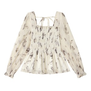 花柄フレンチシャツ 21270